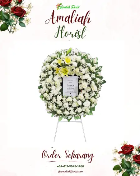 Krans Bunga Duka Imbanagara